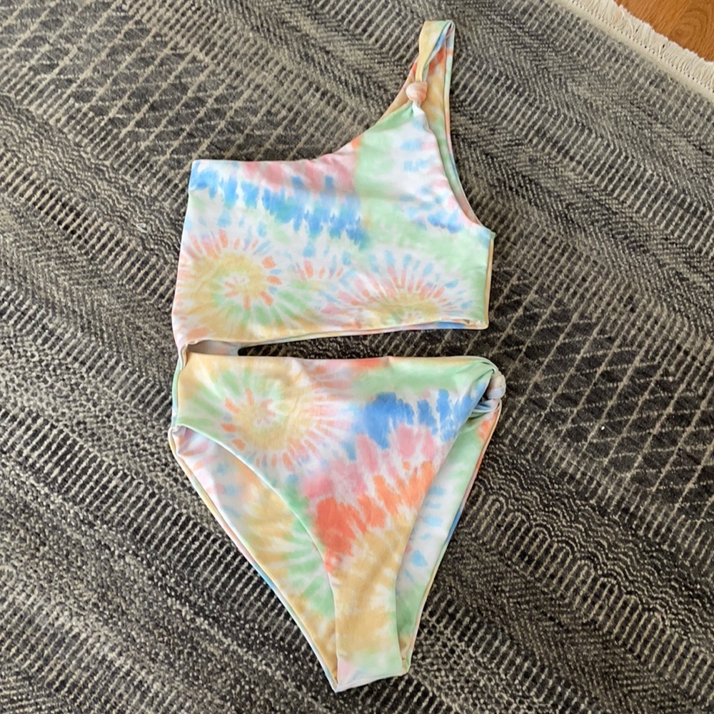 Skatie x The Salty Blonde Tie-Dye Bathing Suit
